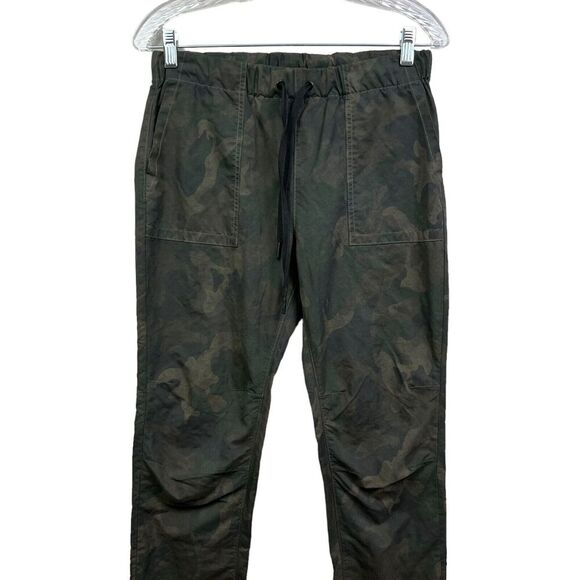 Rag & Bone Womens Denny Jogger Pants Camo Drawstring Ankle Zip Green Size XS‎ - Picture 2 of 6